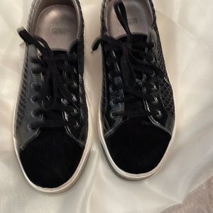 Black sneakers